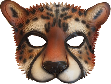 Cheetah Mask - A Gift Cheetah Mask - A Gift